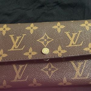 Vintage Louis vuitton monogram bifold Long wallet
